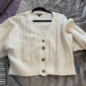 Cardigan wide arms